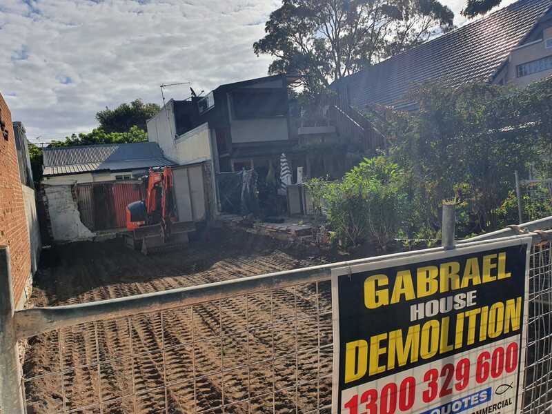 Professional house demolition project 1 by Gabrael House Demolition Sydney