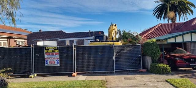 Completed asbestos removal project Sydney