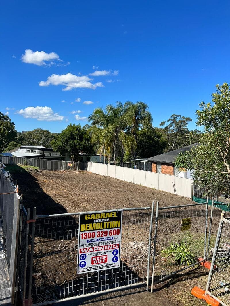 Professional house demolition project 46 by Gabrael House Demolition Sydney