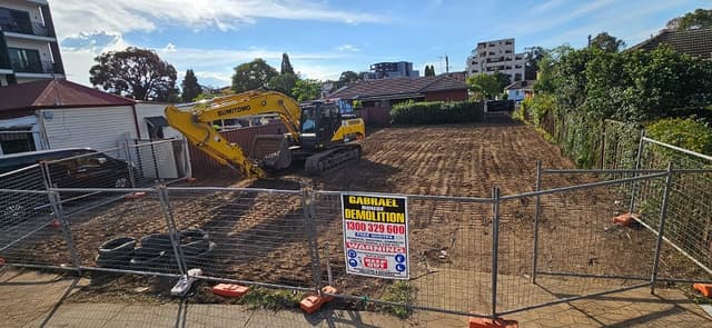 Excavation services Sydney construction