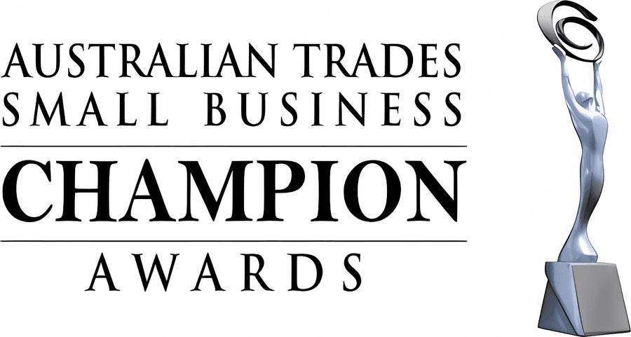 Australian Trades Small Business Champion Awards 2026 badge