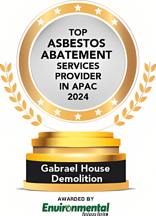 Top Asbestos Abatement Services Provider 2024 badge