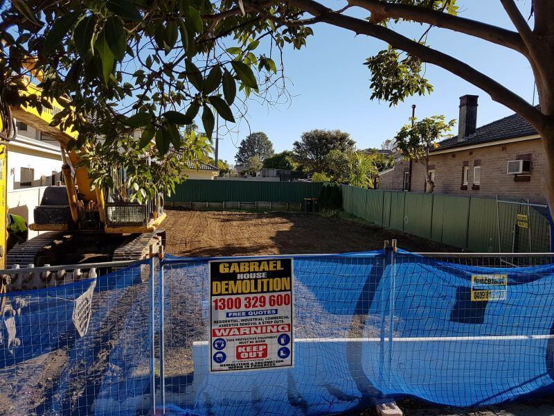 House demolition Sydney project 3 - professional residential demolition