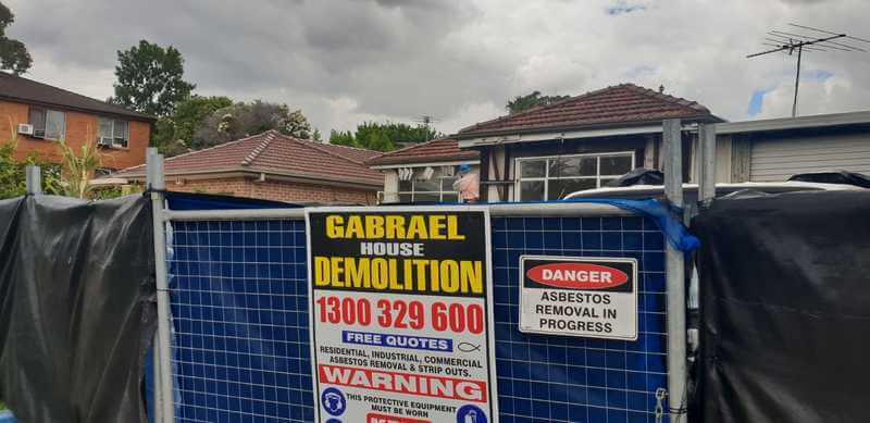 House demolition Sydney project 5 - professional residential demolition