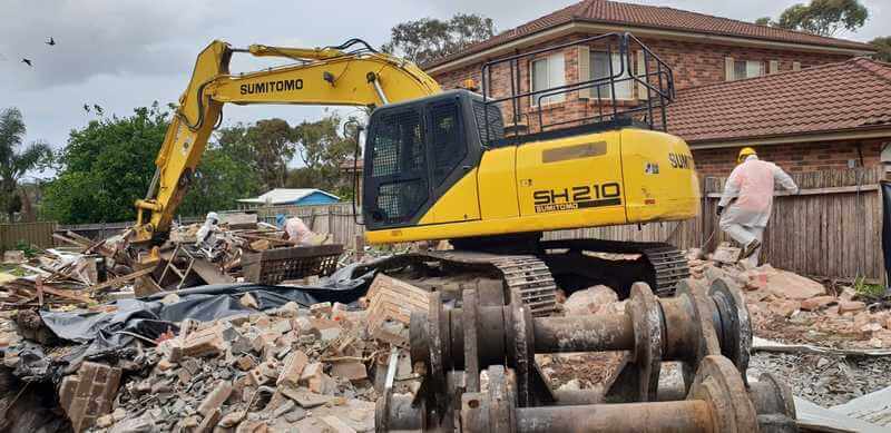 House demolition Sydney project 18 - professional residential demolition