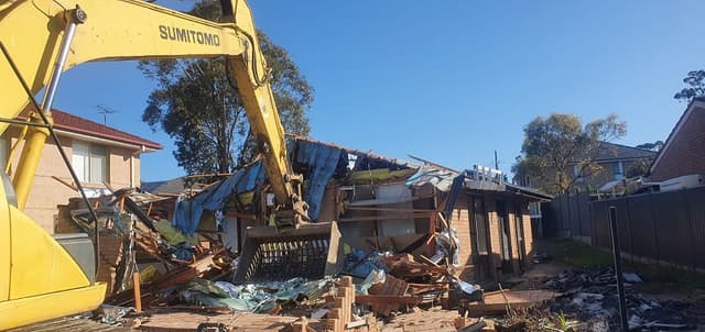 Professional house demolition contractors Sutherland Shire