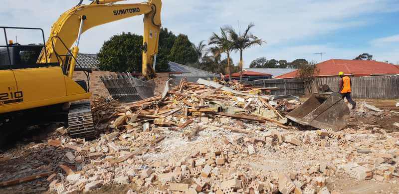 House Demolition Debris Sydney